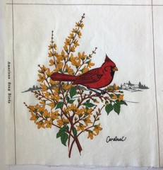 8 Panel AMERICAN SONGBIRD VIP CRANSTON Cotton FABRIC Panels 44″ x 24.5″