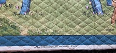 VTG “Birthday Owl & Talking Tree” by Flavia Weedn Pre Quilted Panel Crib Quilt