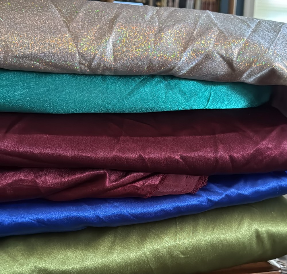 silk charmeuse satin( price is per yard)