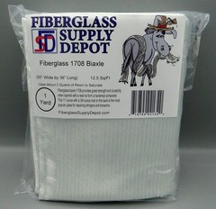 Biaxial Fiberglass Fabric 45/45 DBM – 50″ Wide x 3 Feet Long – Lightweight Mater
