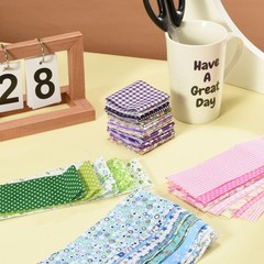 40 PCS 2.6 Inch Jelly Roll Fabric Strips Precut Cotton Floral Quilting Pink