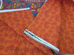 Unique- Quilted Animal Fabric 2 Pieces Each Approx 45″X44″