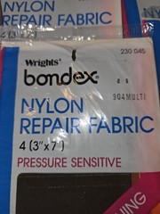 8 Packs Bondex Nylon Repair Fabric 3″X7″ 4 Per Package Multicolor Or For Crafts