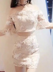 60″ Wide 3D Ribbon Flowers Embroidered Fabric with White Mesh Base for Sewing
