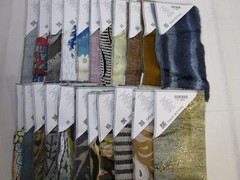 4 LBS of Gorgeous Taylor King Fabric Samples 14” X 13” Various Patterns Multicol