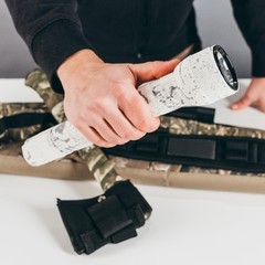 Self-Cling Camouflage Wrap, Reusable Fabric, Grip & Heat Shield, 2″ x 144″ Roll