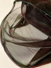 Sheer Fabric Red And Green Organza 15 Yards 180 Inches X 60 Inch Wide Bundle