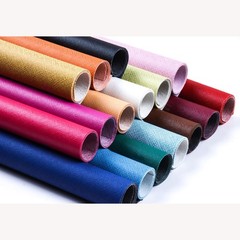 Faux Leather Sheets 16PCS 8.3″ x 12″ (21cm x 30cm) A4 Size Synthetic Leather Fab