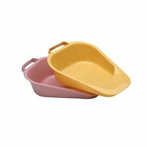 Fracture Bedpan ”Dusty Rose, 13 L x 8 W, 1 Count”