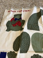  DIY Cotton Panel Buddy The Frog Cranston Print Works Fabric Panel 36″ x 44″