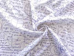 55”Wide By Yard Geometry Design Viscose Fabric Soft Shirt Material Rayon Poplin