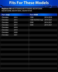 Tire Pressure Sensors for:-Jeep Cherokee 2014 2015 2016 2017 2018 2019 2020 2…