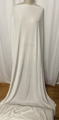 Luxurious Silk Rayon Knit Blend Natural White Color Fabric By the Yard 60″ Wide
