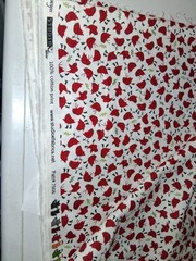 Cardinal In Boots Fabric 2yds