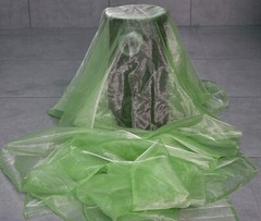 50 YARD Organza Fabric 45″ W Crystal Sheer Sewing Craft DIY Wedding Party Décor