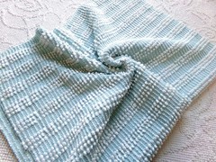 mermaid mist blue vtg chenille bedspread fabric silver lurex pearl pops 18×24″