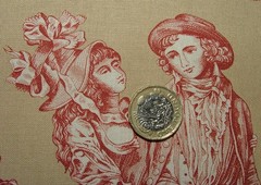 Marvic Textiles Toile Fabric 5.7 Metres Cornelia Curtain Upholstery Cushion