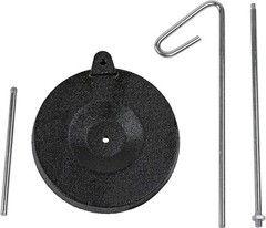 Single Cone Spool Stand Alone Cast Iron Thread Holder Fits Black