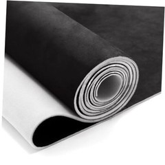 Suede Auto Headliner Fabric with Foam Backing – Interior 120″ L × 60″ W 1 Black