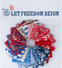 Expressions Batiks LET FREEDOM REIGN BT23191-223 Fireworks Matt Riley Bl