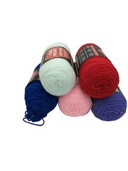 Red Hear yard bundle lot of 5 Pin, white, blue, purple red No Dye lot