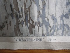 Holly Hunt Reflecting Pool Blue Grey Velvet Silver Print fabric 2 choices