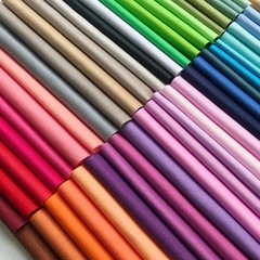 Misscrafts 50Pcs Top Cotton Craft Fabric Bundle Squares Quilting Fabric Pure
