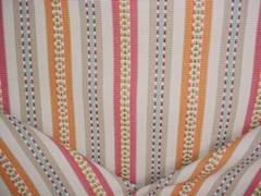 10-3/8Y Kravet 33150 Aqua Blue Stone Textured Southwest Stripe Upholstery Fabric