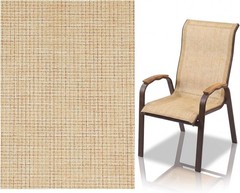 Vinyl Woven Mesh Sling Fabric 1.5 X 2 Yards Outdoor Patio Chair Fabric Woven Wa