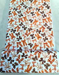 NEW BOWS tied Fall Autumn Premium 100% Cotton Fabric By The Yard VERY POPULAR