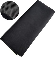 Speaker Grill Cloth Stereo Mesh Fabric for Speaker Repair, Black – 55 x 40 in…