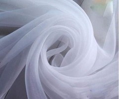 120″ Wide Sheer Voile Chiffon Fabric – Perfect for Elegant Weddings & Events