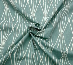 ROBERT ALLEN HANDCUT SHAPES RAIN GEOMETRIC MULTIUSE COTTON FABRIC BY YARD 54″W