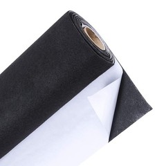 Caydo Large Black Self Adhesive Felt Roll Shelf Liner 78.7″W x 15.7″L,
