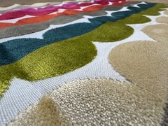 Kravet Design 32165 517 Velvet Upholstery Fabric Multicolor 25×21 + 8″ Remnant
