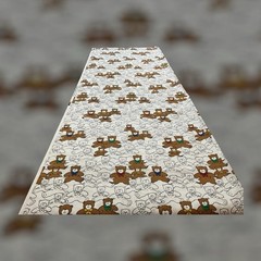 Princess Fabrics, Inc Teddy Bears with Bowties Cotton Fabric 2 Yards Pattern 480