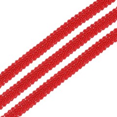 uxcell 1/2″ x 13 Yards Gimp Braid Trim Woven Fabric Ribbon Polyester Red