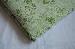 Hand Block Print Fabric 20 Yard 100%Cotton NO TARRIF CHARGES 100%✅ZK_207#