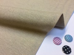 Plain Ottoman Fabric Curtains Blackout Cotton Craft Canvas Material 55” Wide