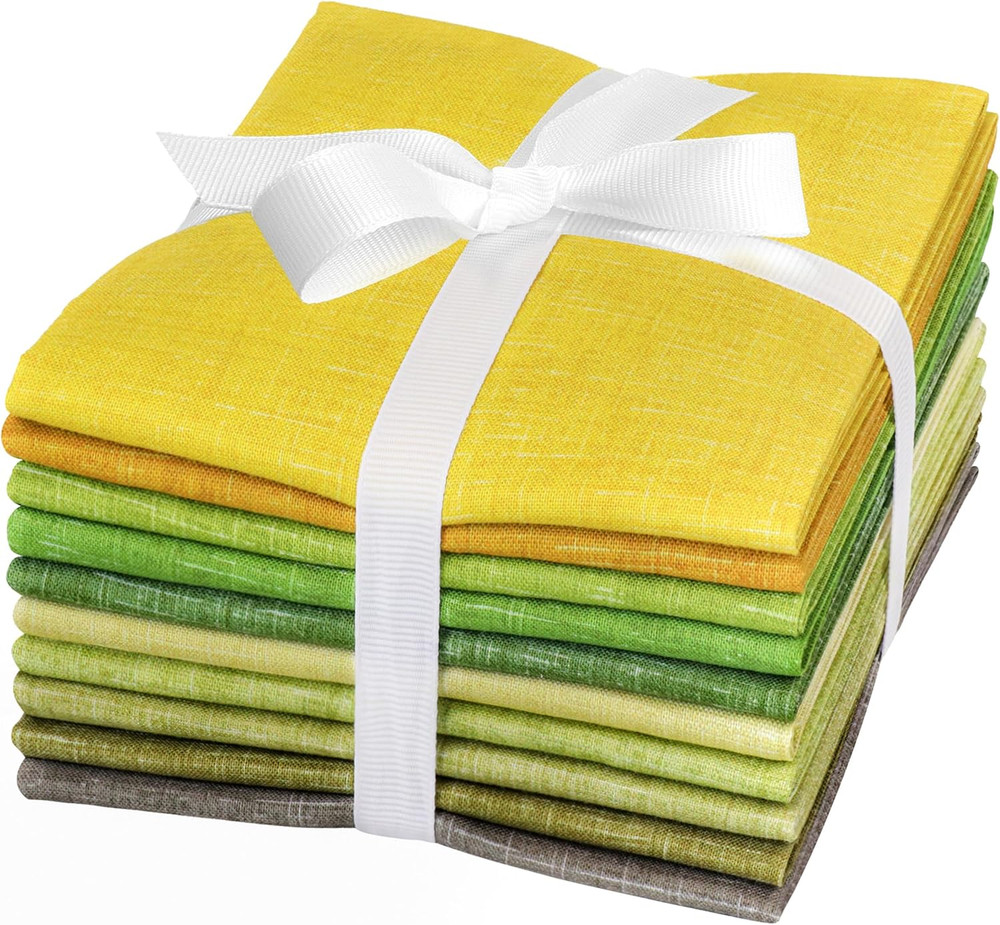 – 11 Options Solids with Tweed Tonals – Assorted Color Cotton Quilting Fabric Bu