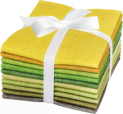 – 11 Options Solids with Tweed Tonals – Assorted Color Cotton Quilting Fabric Bu