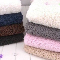 Faux Sherpa Fleece Fabric Thick Thermal Blanket Coat Jacket Lining Material Trim