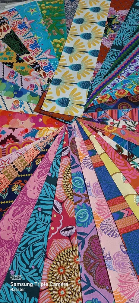 Anna Maria Fabric Strips Pack 100% Cotton fabric lot – More than 2 yards