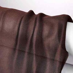 Brown Subwoofer Speaker Grill Cloth, 55″X20″ Stereo Fabric for Home Speakers, St