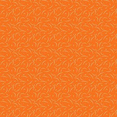 P&B Textiles – Midnight Masquerade – Dotty Toss – Orange, Fabric BTY