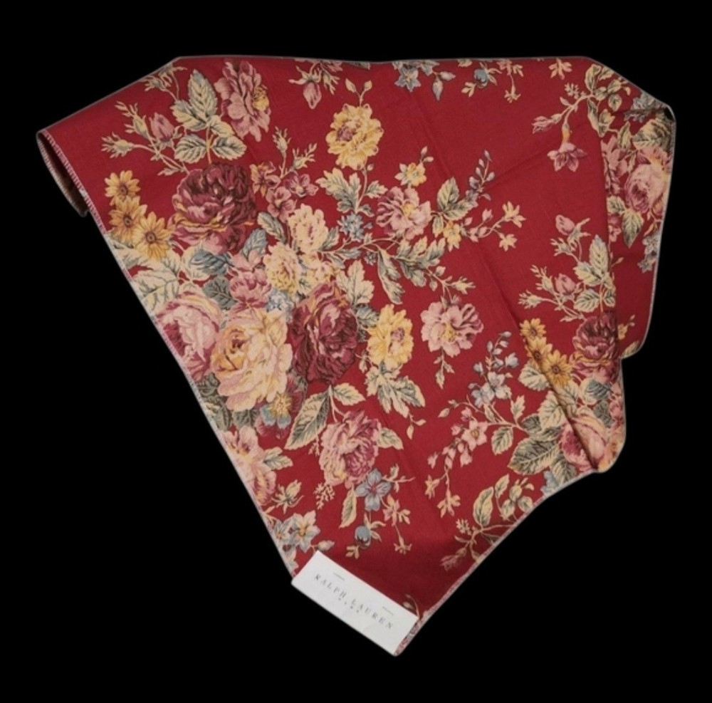 NWT Vintage Ralph Lauren Floral Fabric