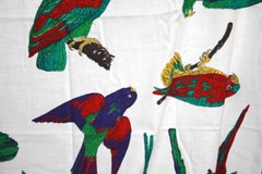LARGE, INDIVIDUAL PARROTS, PERRFECT FOR APPLIQUE – 100% COTTON FABRIC