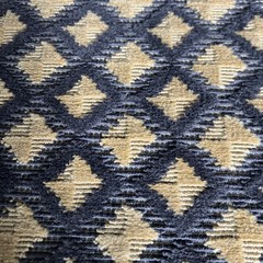 Scalamandre Grospoint Velvet Upholstery Fabric in Caramel/Mocha 1 /2 Yard