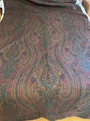 Vintage Ralph Lauren Paisley Fabric 52″ x 3 Yards