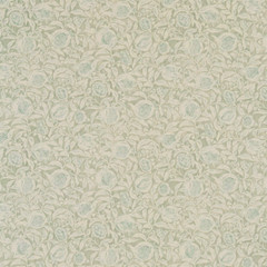 SANDERSON CURTAIN FABRIC DESIGN Annandale 3 METRES WILLOW/SEASPRAY LINEN BLEND